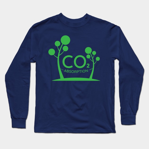 CO2 Absorption Long Sleeve T-Shirt by Ageman